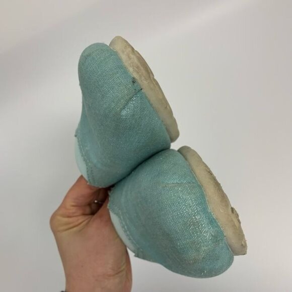 Esprit Lemon Toso shimmer Slip On Canvas Shoe Sz 7.5 - Picture 8 of 13